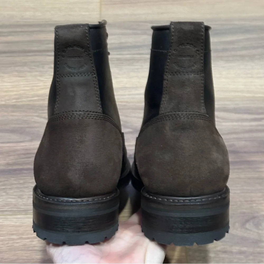 NEW Filson Service Boots 2 in Whiskey Brown Rough Out Size Mens 9
